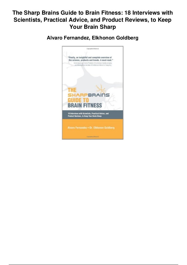 The Sharpbrains Guide To Brain Fitness Pdf